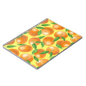 Waterverf tangerines notitieboek (Linkerzijde)
