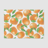 Waterverf tangerines tissuepapier (Voorkant)