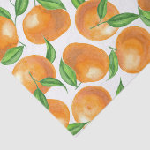 Waterverf tangerines tissuepapier (Detail)