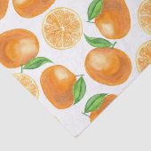 Waterverf tangerines tissuepapier (Detail)