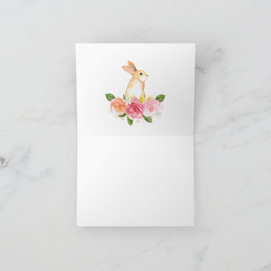 Waterverf Tea Party Douche Bedankt (Binnen)