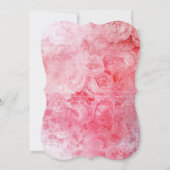 Waterverf Tea Party verjaardagsuitnodiging Kaart (Achterkant)