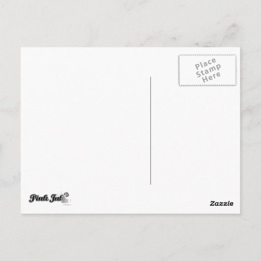 Waterverf Teacup Bedankt kaarten (Achterkant)