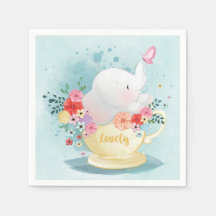Waterverf Teacup Elephant