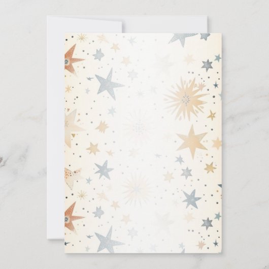 Waterverf Teddy Bear Baby shower Party Elegant Kaart (Achterkant)