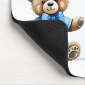 Waterverf Teddy Bear Twin Boys Muismat (Hoek)