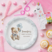 Waterverf teddy bord voor baby shower (Feest)