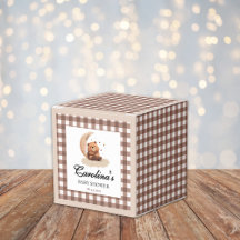 Waterverf teddybeer genderneutraal baby shower