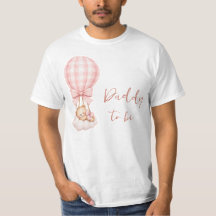 Waterverf Teddybeer Heet Luchtballon Baby Shower