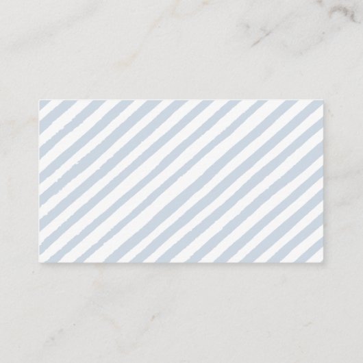 Waterverf Teddybeer luier verloting kaartjes Informatiekaartje (Achterkant)