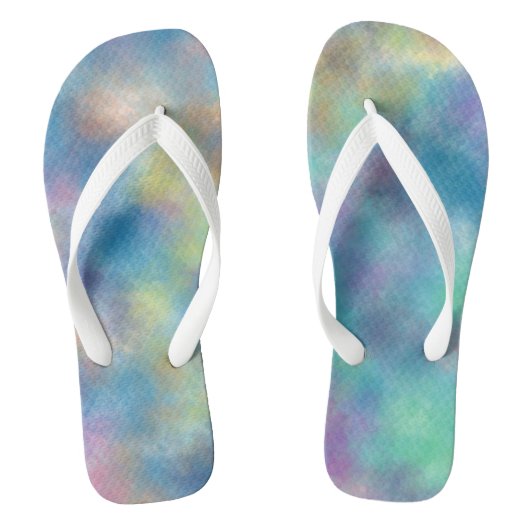 Waterverf Teenslippers (Voetbed)