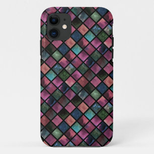 Waterverf, tegels Case-Mate iPhone case