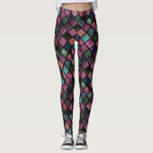 Waterverf, tegels leggings (Voorkant)