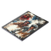 Waterverf tekening MotoBikers Notitieboek (Linkerzijde)