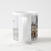 Waterverf tekening van het Louvre Paris, Frankrijk Grote Koffiekop (Achterkant)