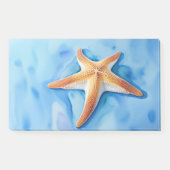Waterverf Tekening van Starfish Post-it® Notes (Voorkant)
