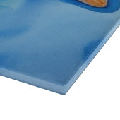 Waterverf Tekening van Starfish Snijplank (Hoek)