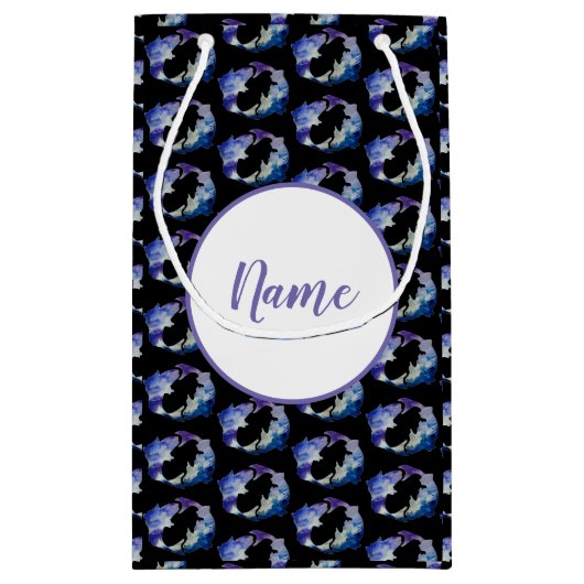 Waterverf    TekenTekening Klein Cadeauzakje (Achterkant)