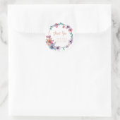 Waterverf tekst Sticker (Tas)