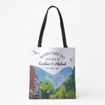 Waterverf Telluride Colorado bruiloft Berg