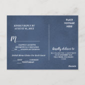 Waterverf Telluride Colorado Menu Keuze RSVP (Achterkant)