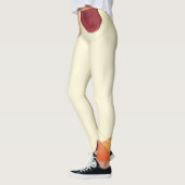 Waterverf terracotta leggings (Links)