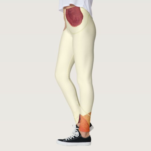 Waterverf terracotta leggings (Links)