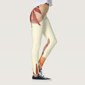 Waterverf terracotta leggings (Rechts)