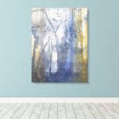 Waterverf Terug landpas Canvas Afdruk (Insitu (Houten vloer))