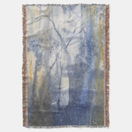 Waterverf Terug landpas Deken