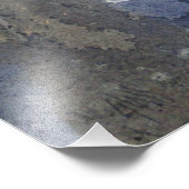 Waterverf Terug landpas Foto Afdruk (Hoek)