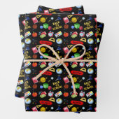 Waterverf Terug naar het thematroon Schoolelemente Inpakpapier Vel (In situ)