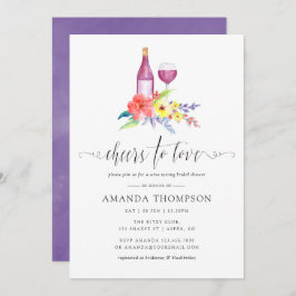 Waterverf - Testen van Vrijgezellenfeest van Flora Kaart