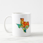 Waterverf Texas Coffee Mok (Links)