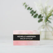 Waterverf Textuur Achtergrond Visitekaartje (Staand voorkant)