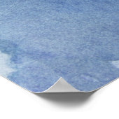 Waterverf textuur achtergrondverf poster (Hoek)