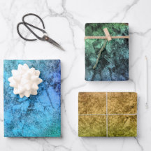 Waterverf Textuur Blauw Groen Regenboog