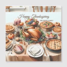 Waterverf Thanksgiving Illustratie