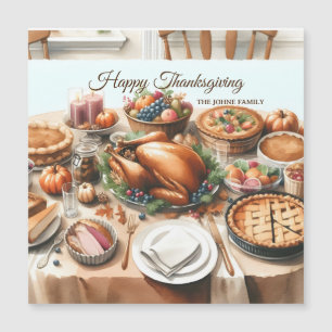 Waterverf Thanksgiving Illustratie