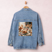 Waterverf Thanksgiving Illustratie Denim Jacket (Hangar)