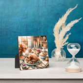 Waterverf Thanksgiving Illustratie Fotoplaat (Insitu)