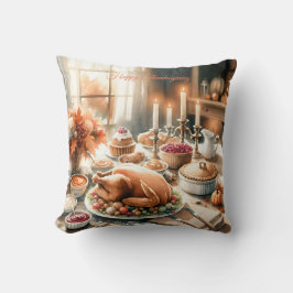 Waterverf Thanksgiving Illustratie T-shirt Kussen