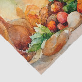  Waterverf Thanksgiving najaar Harvest Tissuepapier (Detail)