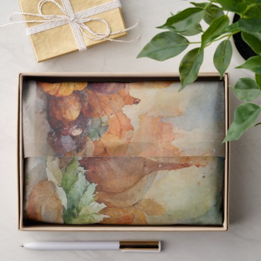  Waterverf Thanksgiving najaar Harvest Tissuepapier (Geschenk)