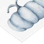 Waterverf Thanksgiving pompoenblauw Korte Tafelloper (Hoek)