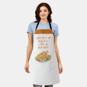 Waterverf Thanksgiving Turkije Schort (Gedragen)