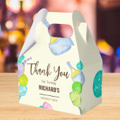 Waterverf Thema Pickleball Sport Verjaardagsfeest Bedankdoosjes