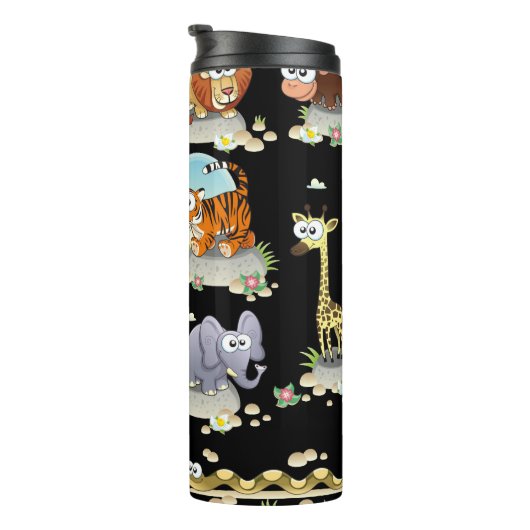 Waterverf thermische trommel thermosbeker (Geroteerd rechts)