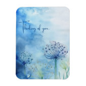 Waterverf Thinking of You Magnet Magneet (Verticaal)