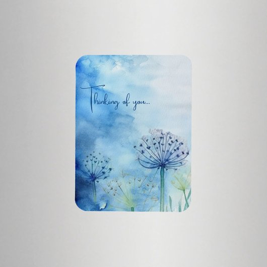 Waterverf Thinking of You Magnet Magneet
